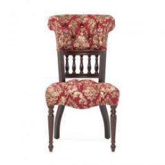 ヴィンセント デスクチェア キャプテンチェア レッドダマスク 布製 9001-M-5F101B