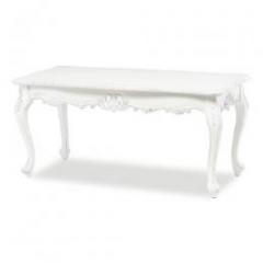 シンフォニー コーヒーテーブル ソファーテーブル アンティークホワイト 木製 E2024-N-71